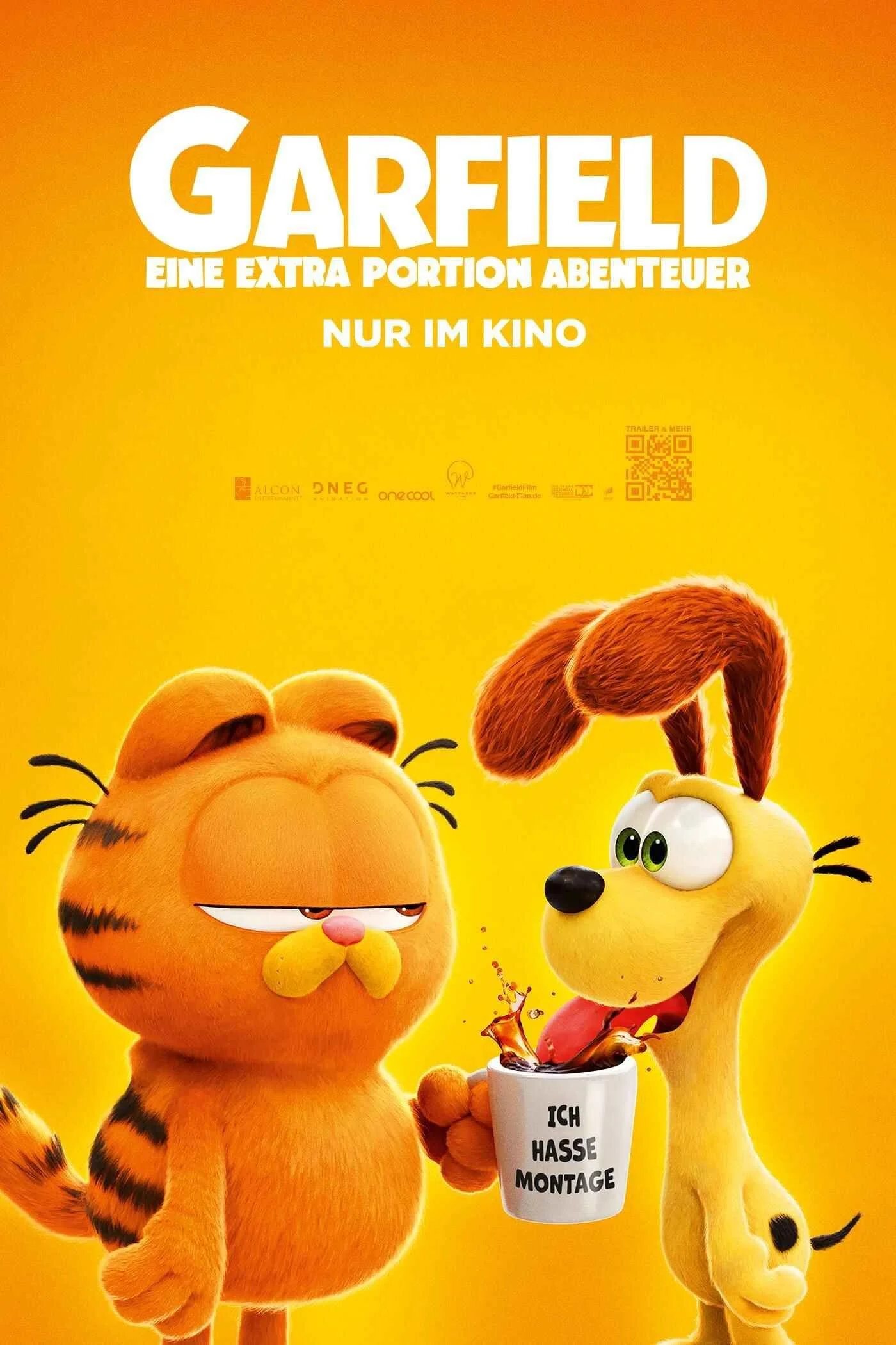 The Garfield Movie (2024) - Stream Animation movies with DIABLO IPTV IPTV service